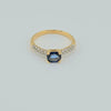 Diamond 14k BS 0.83ct D 0.21ct Engagement Ring