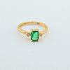 Diamond 14k E 1.10ct D 0.07ct Ring