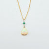 Diamond 14k  O 4.2ct  Necklace