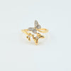 Diamond 14k D 0.10ct Butterfly Ring