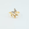 Diamond 14k D 0.10ct Butterfly Ring