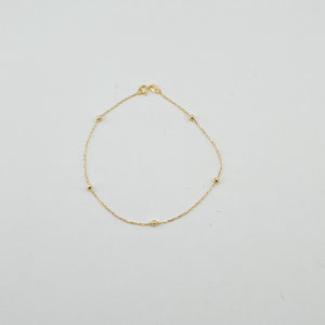 18k Balls Bracelet 0.90g