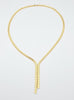 18k Double Crescent Chain 20.9