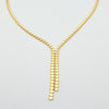 18k Double Crescent Chain 20.9