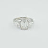 LD 587397720 CD 2.91ct D 3.63 Eme Cut Ring