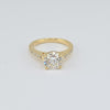 LD 711524525 CD 2.03ct D 2.46ct Round Cut Ring