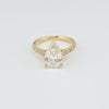 LD 706558651 CD 3.04ct D 3.38ct Pear Shape Ring