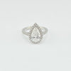 LD 626447120 CD 2ct Pear Halo Ring