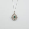 Diamond 18k E 1.2ct D 0.70ct Necklace