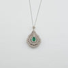 Diamond 18k E 1.2ct D 0.70ct Necklace