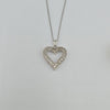 Diamond 10k D0.25ct Heart Necklace
