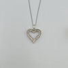 Diamond 10k D0.25ct Heart Necklace