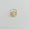 Diamond 18k D 0.20ct Opal Ring