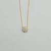 Diamond 18k D 0.50ct Flower Necklace