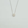 Diamond 18k D 0.52ct Circle Necklace