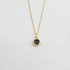 Diamond 18k D- Emerald Necklace