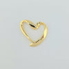 18k Medium Heart Pendant 0.9 g