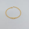 18k Beaded Bracelet 1.8 g
