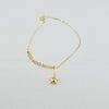 18k Heart - Loop Charm Bracelet 0.7 g