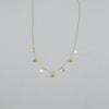 18k Heart and Star Thin Necklace 1 g