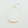 18k Spiral Thin Bracelet 0.7g