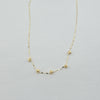 18k Golden Clamshell Thin Necklace 0.9g