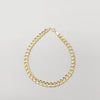 18k Curb 5mm Bracelet 3g