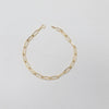 18k Paperclip 4mm Bracelet 1g