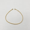 18k Rope  3mm Bracelet 3.9g
