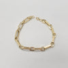 18k Greek Key Design 6mm Bracelet 5.5g