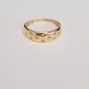 18k Starry Gold S7.75 Ring 2.6g