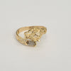 18k Panther Head S8 Ring 3.7g