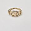 18k Interlock S8 Ring 3g