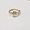 18 Greek Key Chain S8 Ring 2.2g