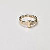 18k T-Accent S7.75 Ring 2g