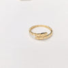 18k Serpentine Link S 7.75 Ring 1.9g