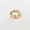 18k Golden Mesh S7.25 Ring 3.9g