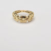 18k Interlock Gold S7.5 Ring 3.3g