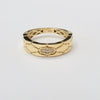 18k Crystal Crest S7.25 Ring 3.3g