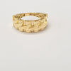 18k Golden Wave S7.25 Ring 3.7g