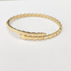18k Serpentine Link S17 Bangle 10g