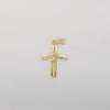 18k Layered Gold Cross Pendant 1.3 g