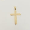 18k Classic Gold Cross Pendant 3.2g