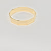 18k Classic Hex S7.5 Ring 2.9g