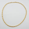 18K Gold  Puffy Mariner Chain 13.8