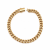 18k Gold Curb 5mm Bracelet 10.7g
