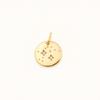 14K Aquarius Charm Diamond Pendant 0.02ct