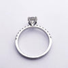 18K WHITE GOLD BRILLIANT CUT DIAMOND RING Engagement Rings, Rings Azadi Jewellery