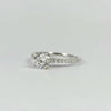 18K PAVE ENGAGEMENT RING